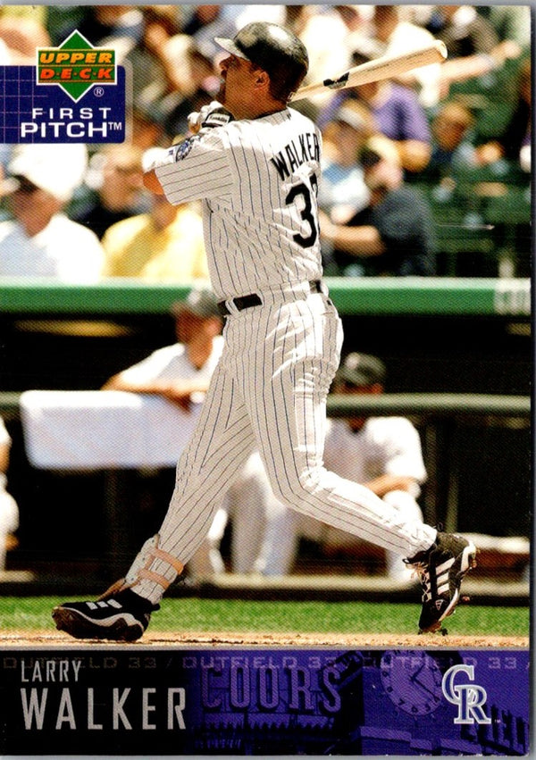 2004 Upper Deck First Pitch Larry Walker #253