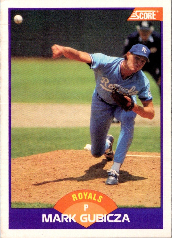 1989 Score Mark Gubicza #291