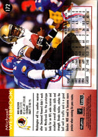 1995 SkyBox Impact Michael Westbrook #172 Rookie