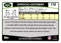 2006 Topps Jerricho Cotchery #112