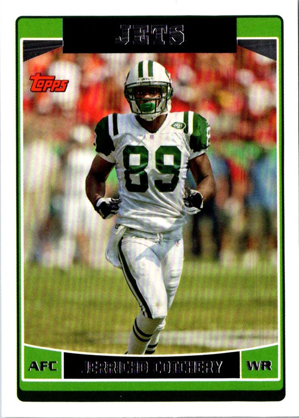 2006 Topps Jerricho Cotchery #112