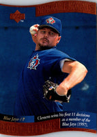 1997 Collector's Choice Memorable Moments Roger Clemens #8