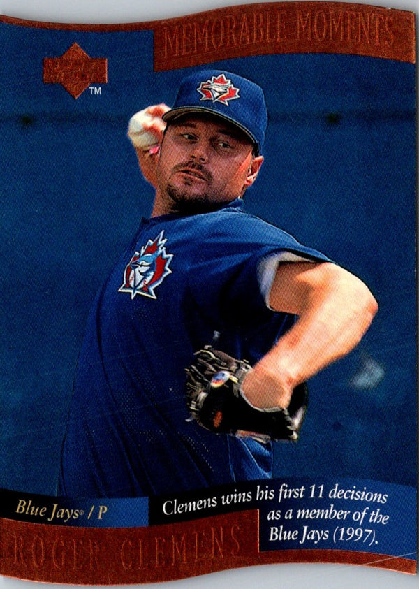 1997 Collector's Choice Memorable Moments Roger Clemens #8