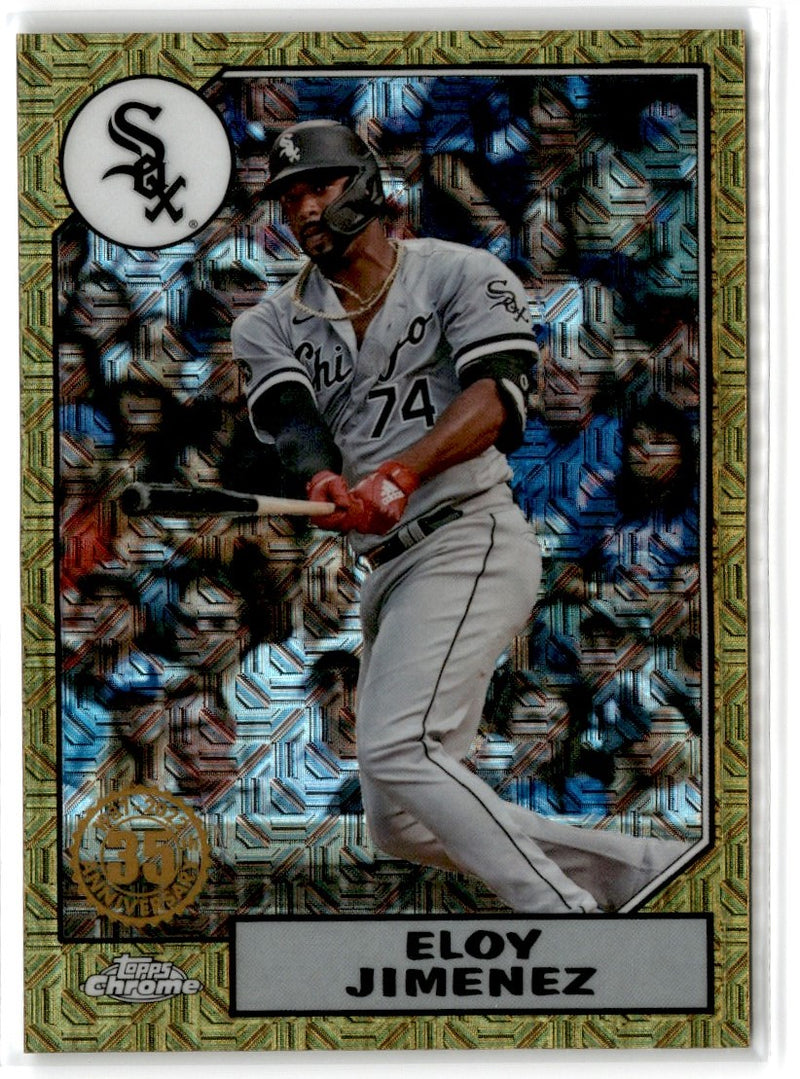 2022 Topps 1987 Baseball Chrome Eloy Jimenez