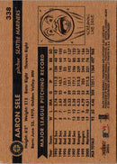 2001 Fleer Tradition Aaron Sele