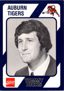 1989 Collegiate Collection Auburn Coke 580 Tommy Hicks