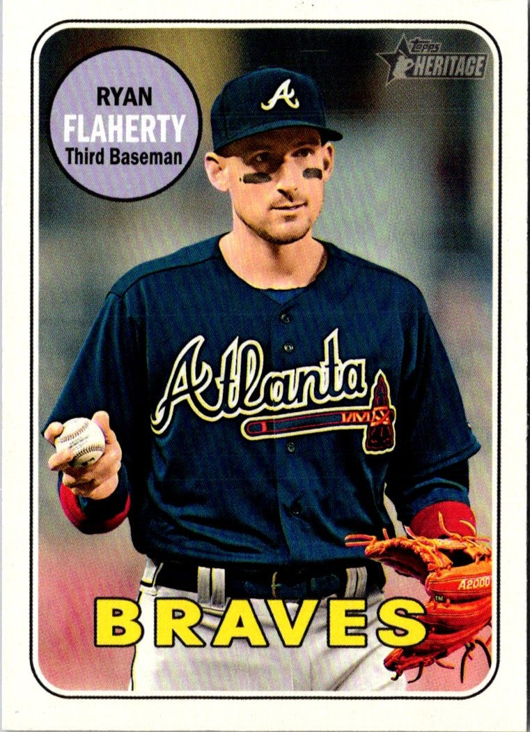 2018 Topps Heritage Ryan Flaherty