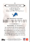 2011 Topps Gridiron Legends Ndamukong Suh