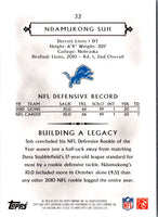 2011 Topps Gridiron Legends Ndamukong Suh #32
