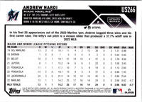 2023 Topps Update Andrew Nardi #US266 Rookie