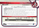 2022 Bowman Draft Baseball Cole Phillips