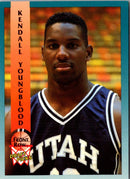 1992 Front Row Draft Picks Kendall Youngblood