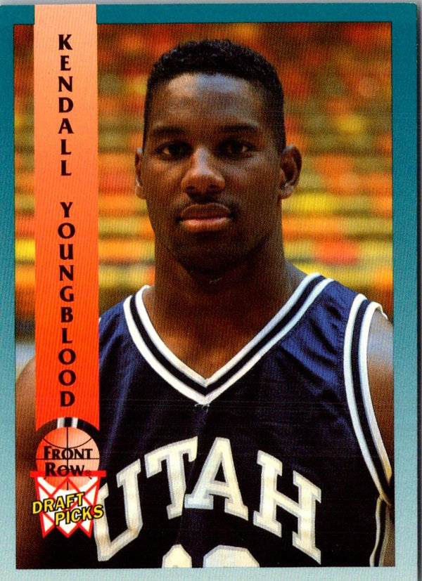 1992 Front Row Draft Picks Kendall Youngblood #79