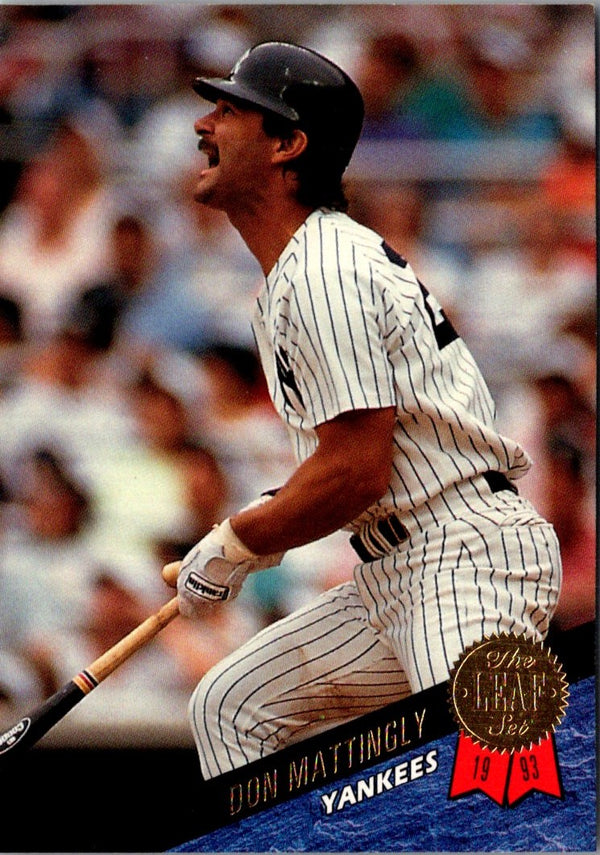 1993 Leaf Don Mattingly #237