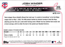 2022 Topps Update Josh Winder