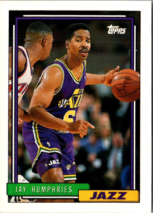 1992 Topps Jay Humphries #372