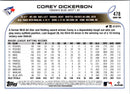 2022 Topps Blue Corey Dickerson
