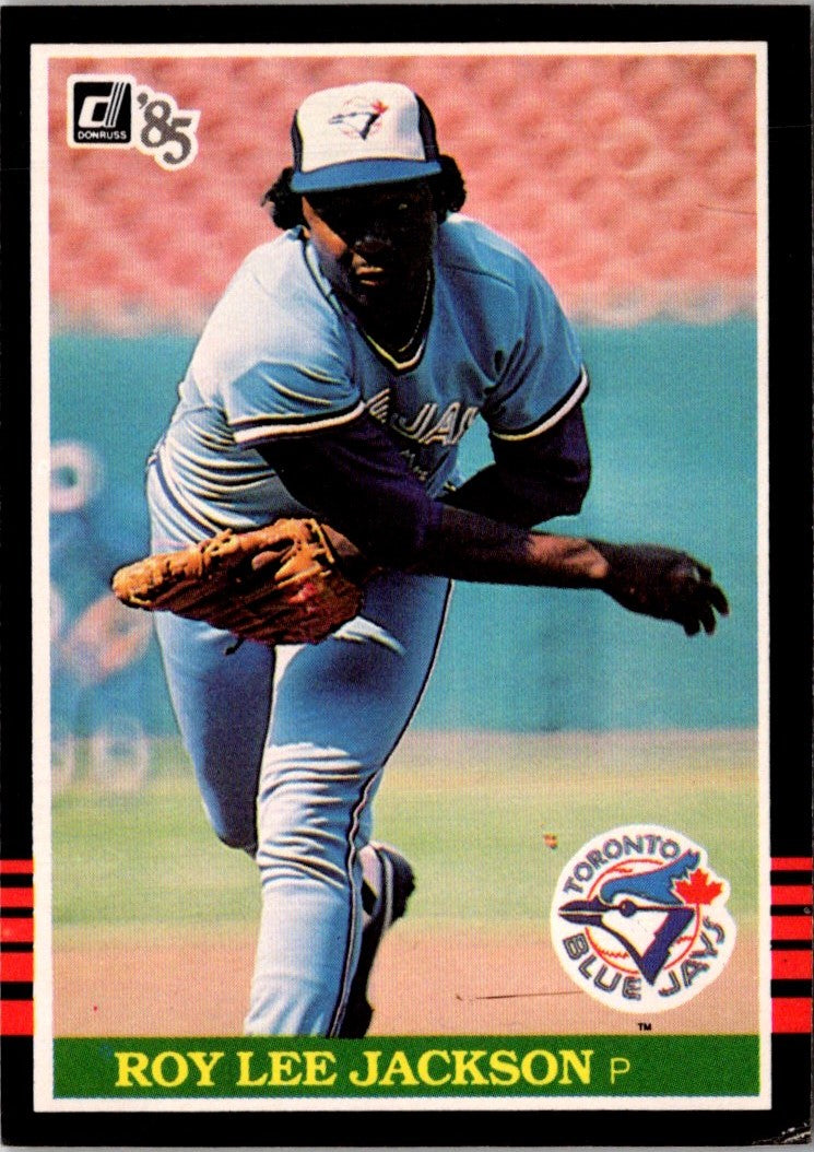 1985 Donruss Roy Lee Jackson