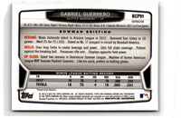 2013 Bowman Chrome Prospects Blue Wave Gabriel Guerrero #BCP91