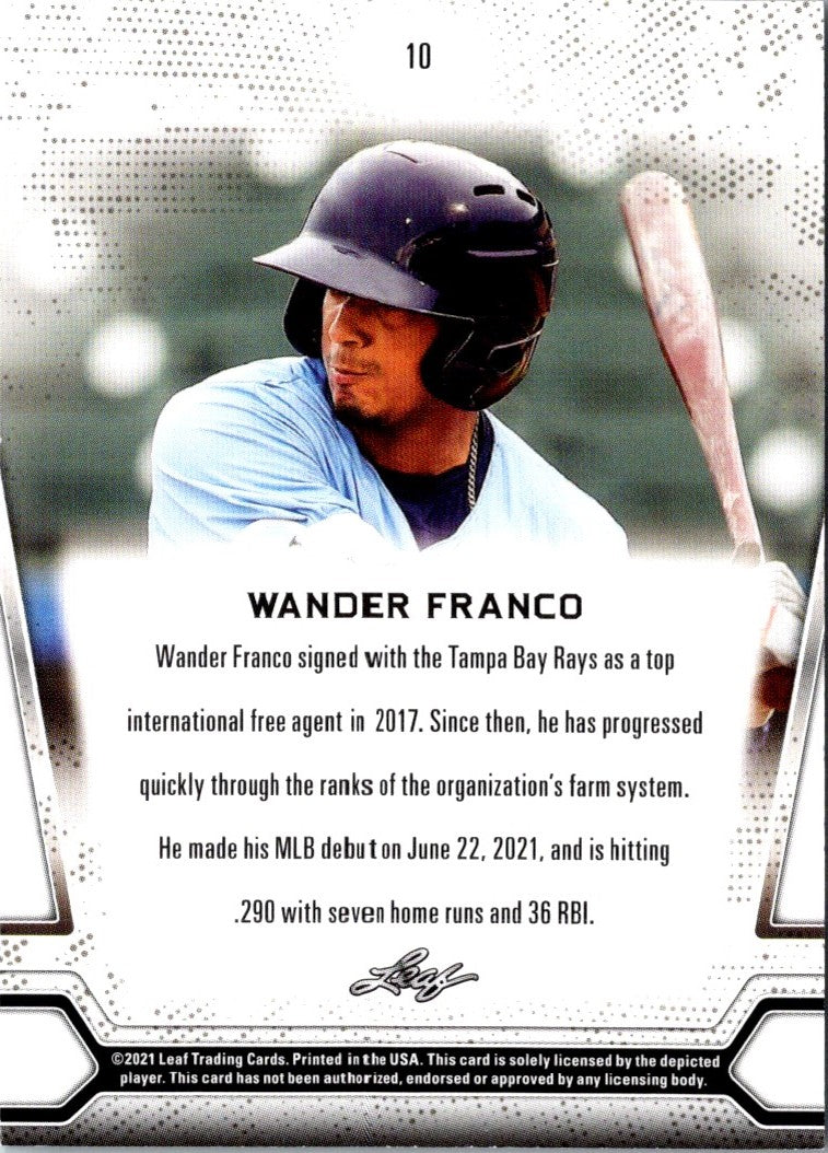 2021 Topps 1989 Bowman x Keith Shore Wander Franco