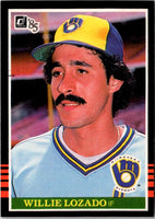 1985 Donruss Willie Lozado #595 Rookie