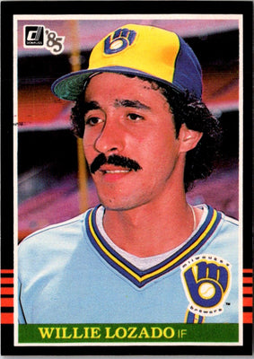 1985 Donruss Willie Lozado #595 Rookie