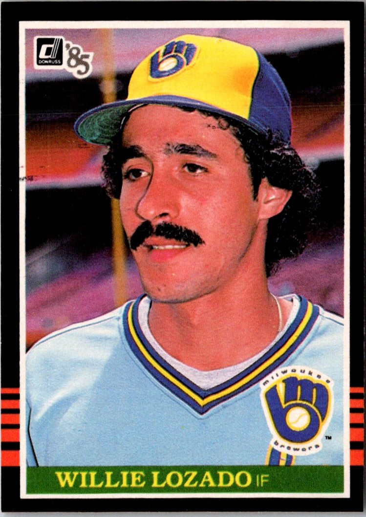 1985 Donruss Willie Lozado