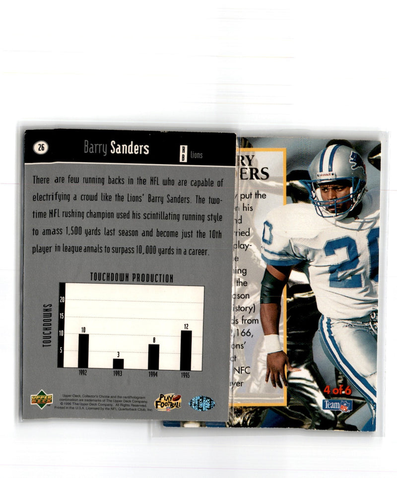 1995 Upper Deck Frank Sanders