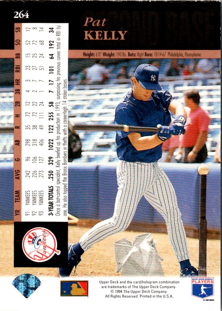 1992 Upper Deck Electric Kelly Pat