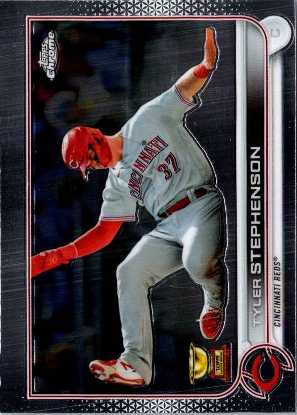 2022 Topps Chrome Tyler Stephenson #63