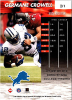 1999 Collector's Edge Fury Germane Crowell #31