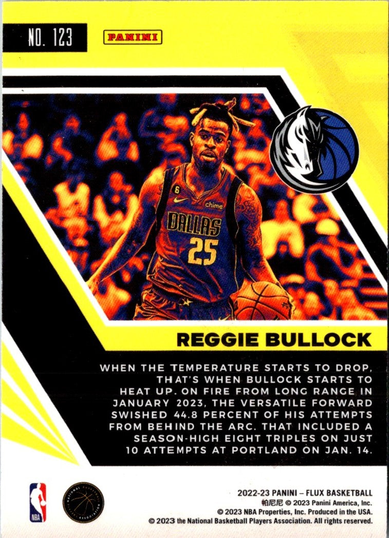 2022 Panini Flux Reggie Bullock