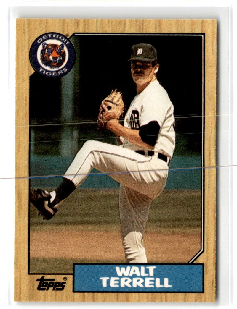 1987 Topps Tiffany Walt Terrell