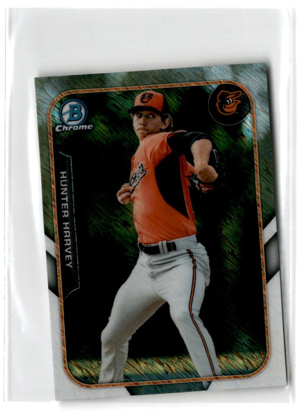 2014 Bowman Chrome Hunter Harvey #HH