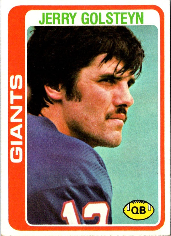 1978 Topps Jerry Golsteyn #432 Rookie