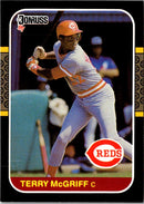 1987 Donruss Terry McGriff