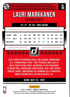 2018 Donruss Lauri Markkanen #88