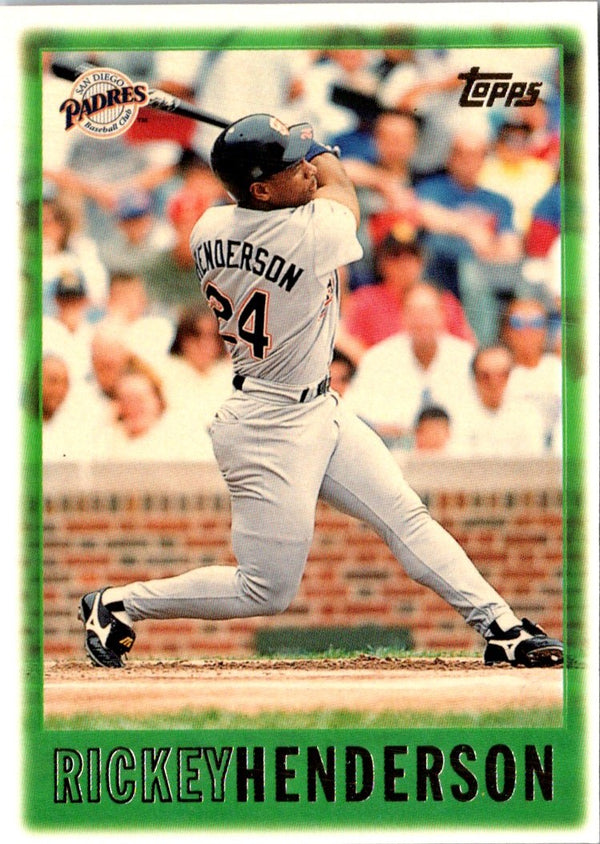 1997 Topps Rickey Henderson #96