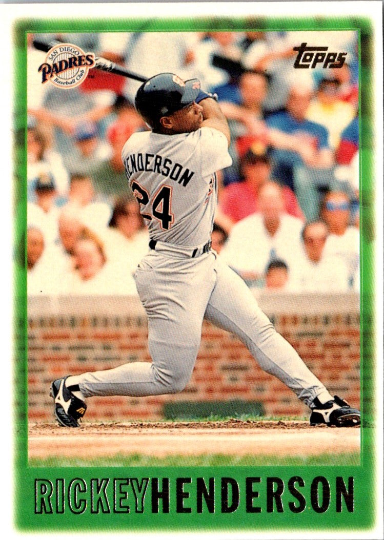 1997 Topps Rickey Henderson