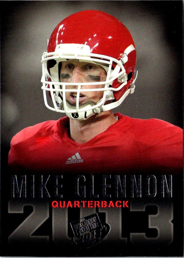 2013 Press Pass Mike Glennon #15