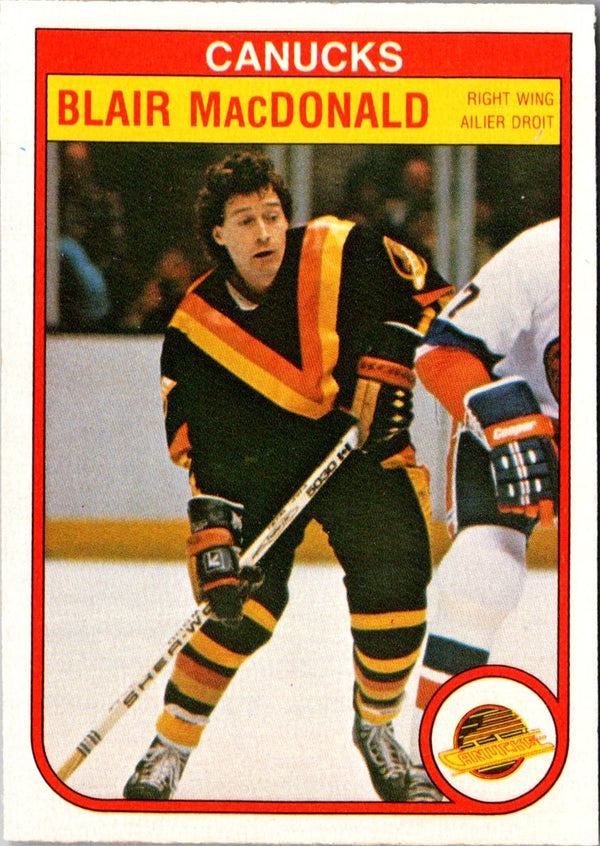 1982 O-Pee-Chee Blair MacDonald #350