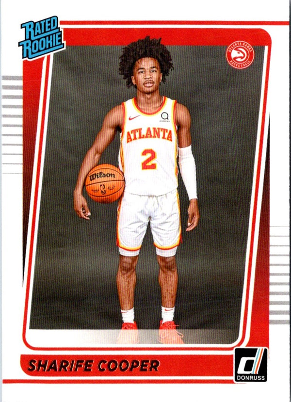 2021 Donruss Holo Red and Gold Laser Sharife Cooper #208