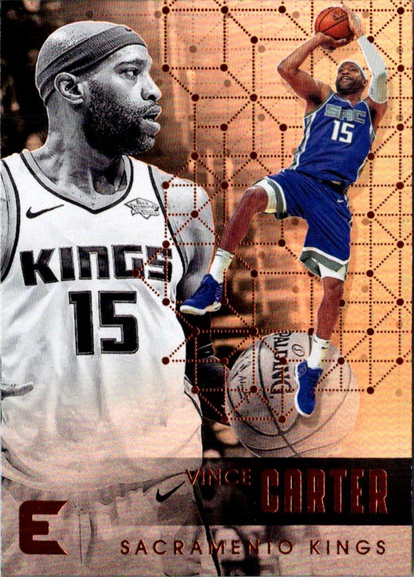 2018 Panini Impeccable Gold Vince Carter #77