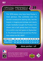 2001 Upper Deck Decade 1970's Dave Parker #167