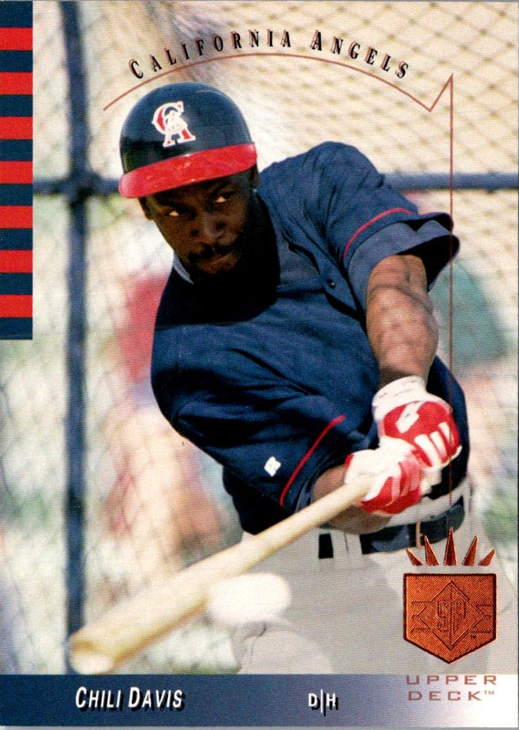 1993 SP Chili Davis #20