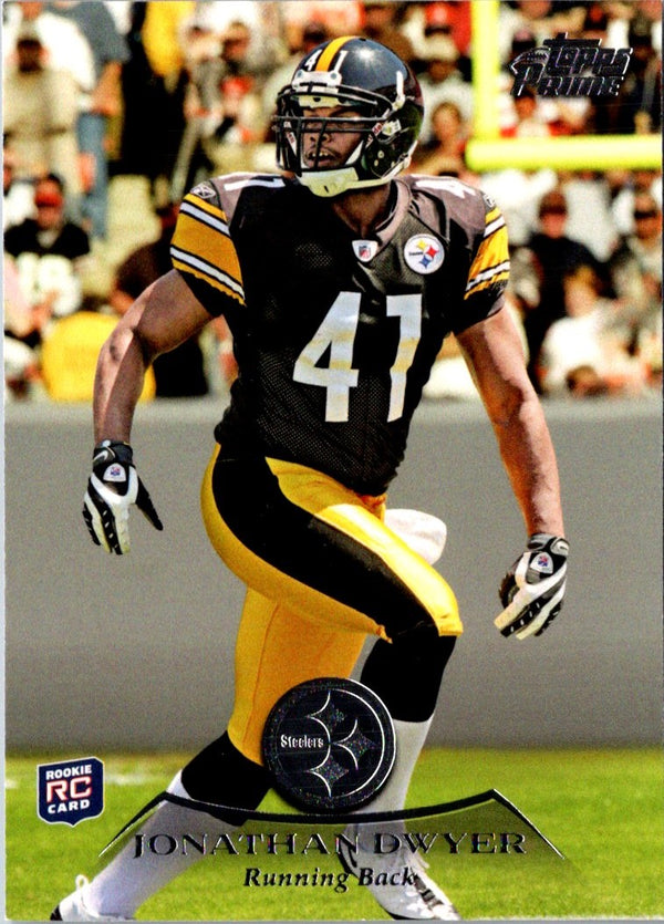 2010 Topps Prime Retail Jonathan Dwyer #54 Rookie