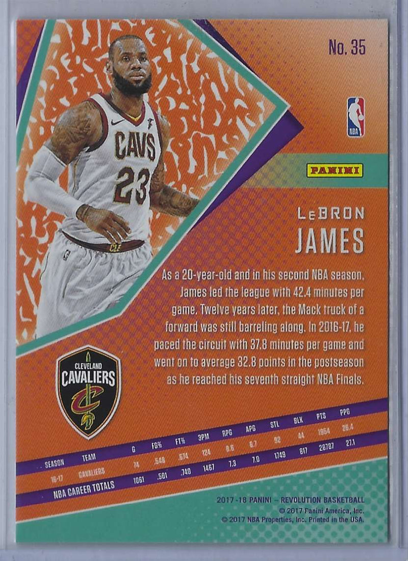 2017 Panini Contenders Winning Tickets LeBron James