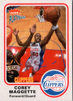 2002 Fleer Platinum Corey Maggette #52