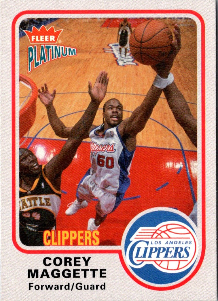2002 Fleer Platinum Corey Maggette