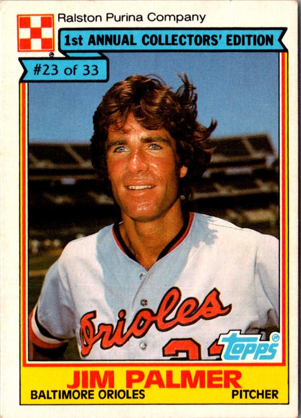 1984 Topps Jim Palmer #23